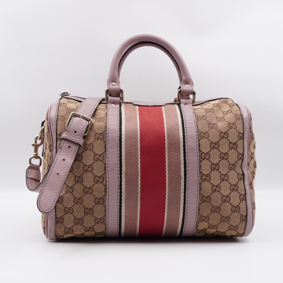 Gucci Handbags - CC19 ❤️ GUCCI GG Monogram Vintage Web Boston